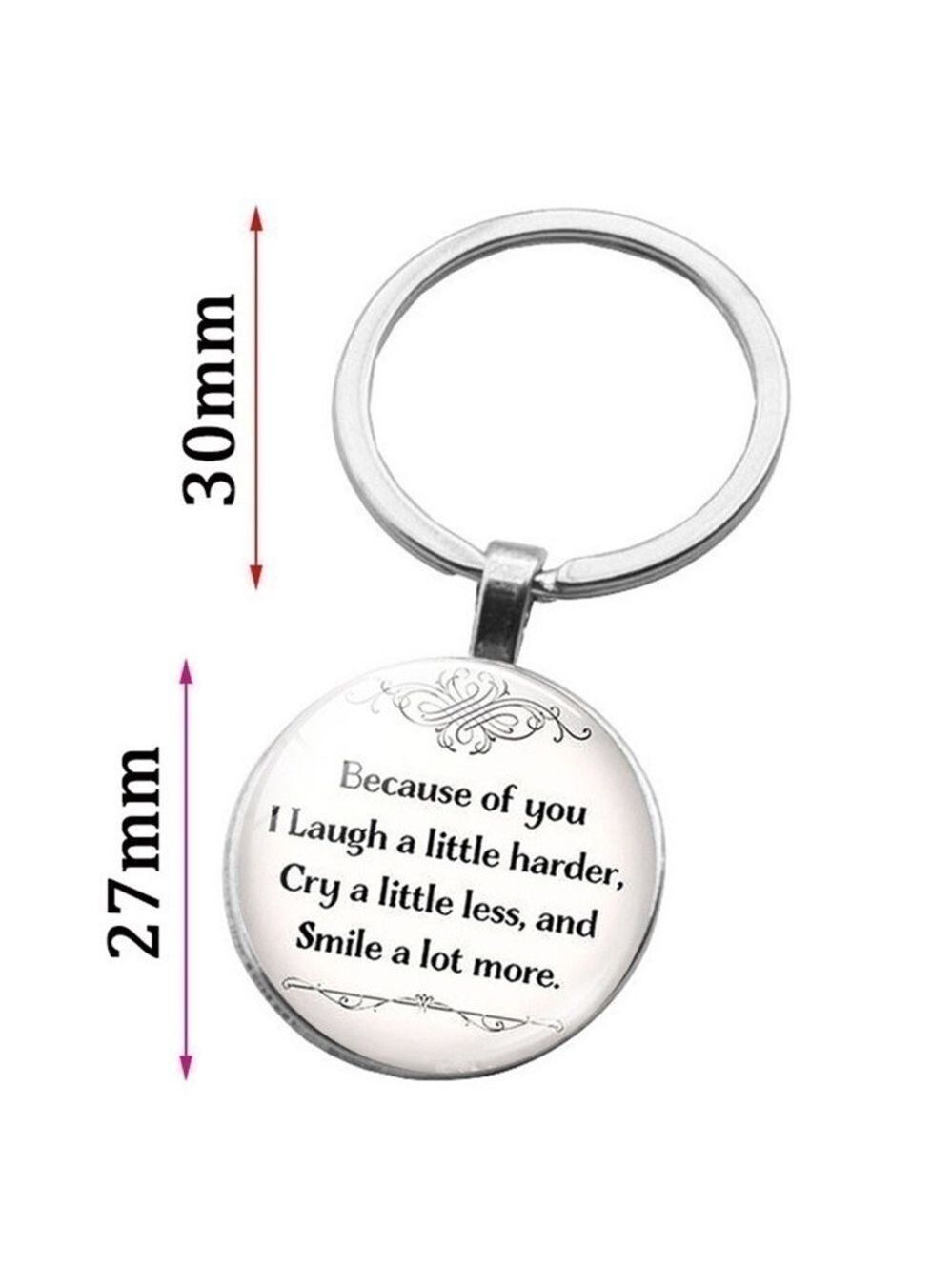 Spiritual Keychain Silver - Picture 4 of 4